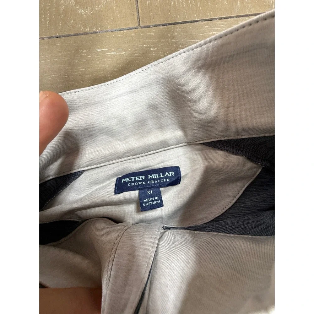 Peter Millar Quarter Zip The Riviera Men XL Blue 81st US WomenOpen Crown Crafted